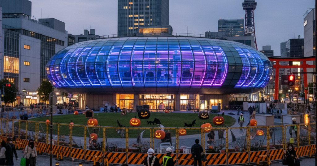 オアシス21、ハロウィーン期間中に閉鎖へ