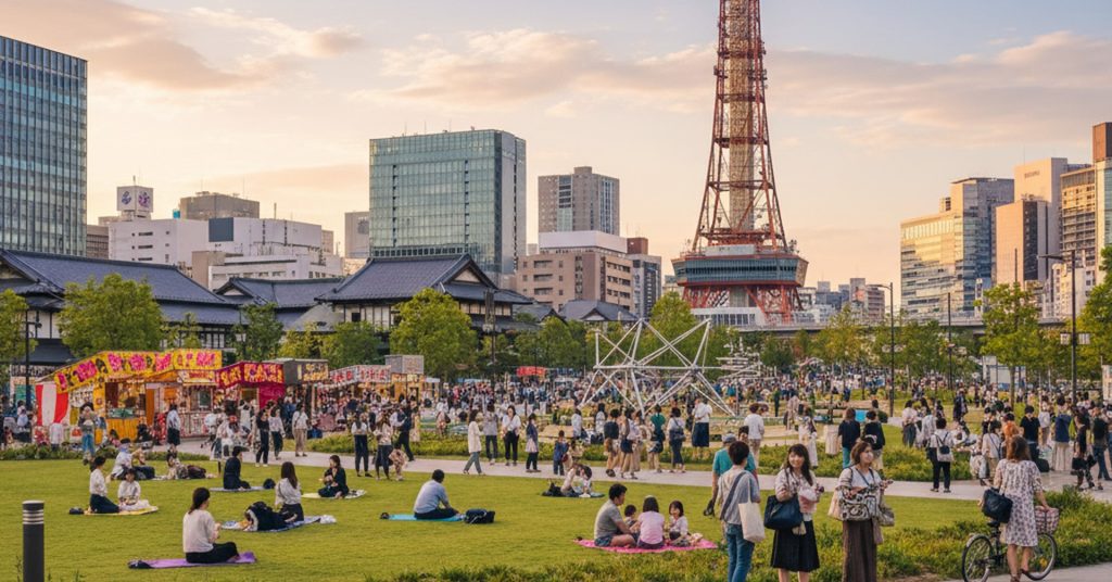 久屋大通公園とテレビ塔、新しい楽しみ方