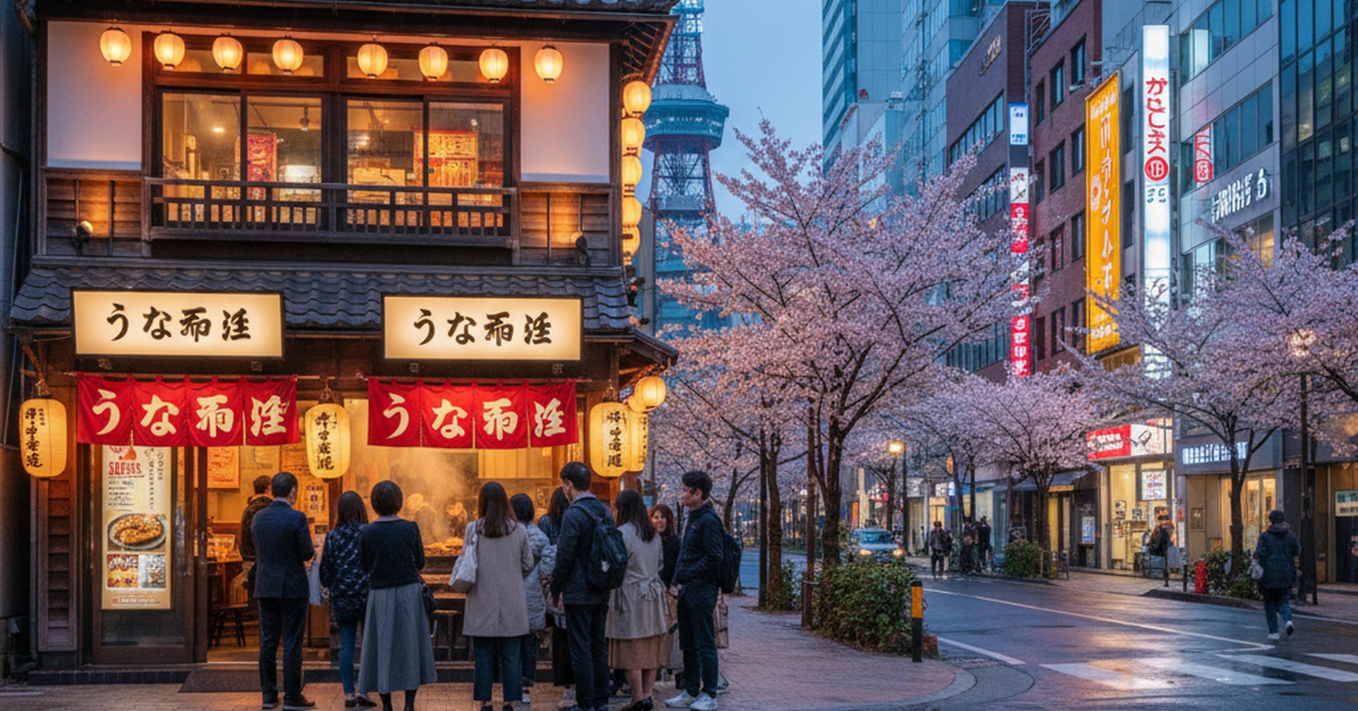 栄に「うな富士」2店舗同時オープン