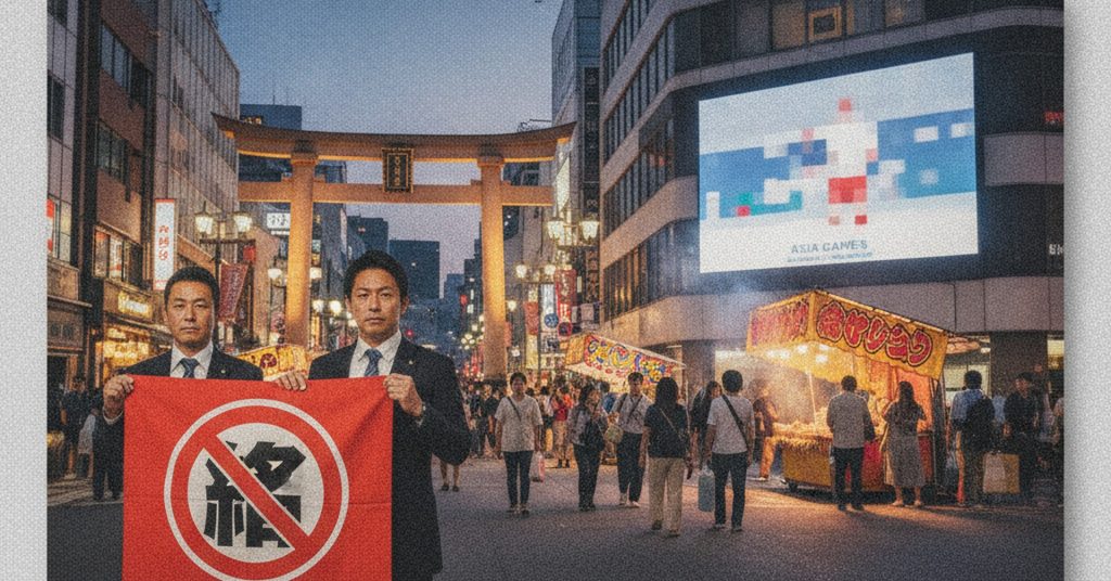 アジア大会控え、栄地区で暴力団排除の動き