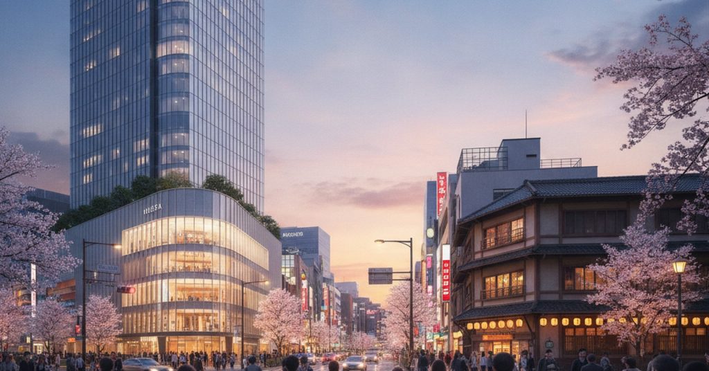 名古屋・栄に超高層ビル「コンラッド名古屋」と商業施設「HAERA」誕生