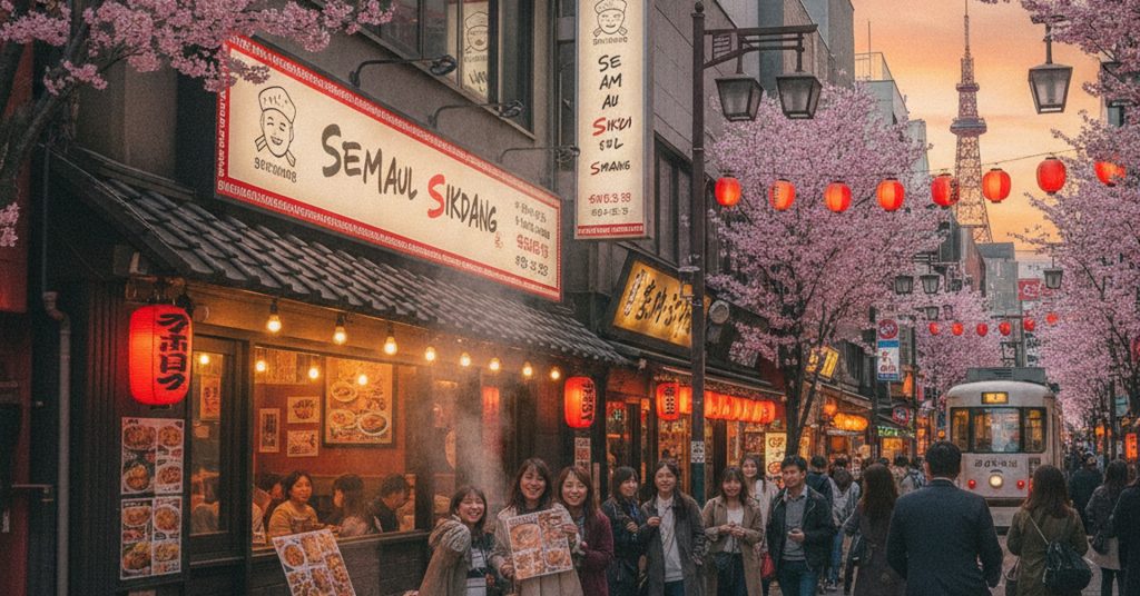 セマウル食堂、名古屋栄店での韓国料理体験談