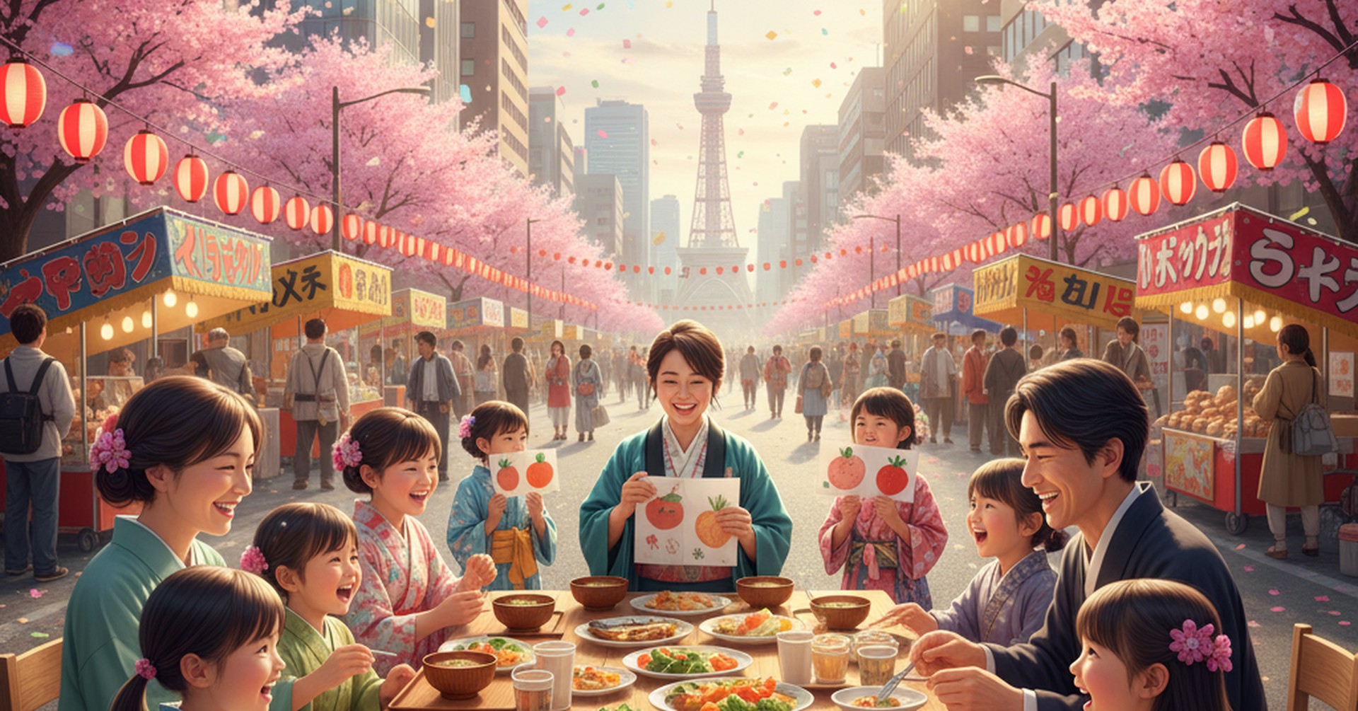 栄で食育と成長を祝う「One Dining Table FES.」開催