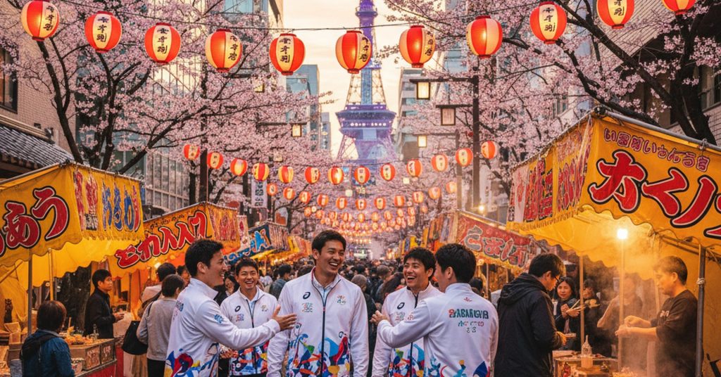 アジア大会選手と栄で交流！期間中「フェスティバル空間」登場