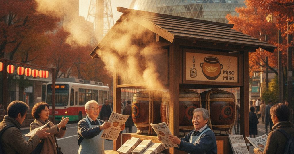 中日新聞が味噌の香りで発酵？ 2026年8月5日、限定新聞無料配布