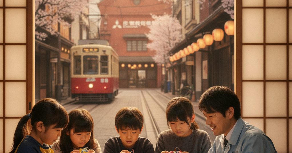 三菱電機名古屋製作所、小学生向け科学教室で「振動モーターカー」作りを指導