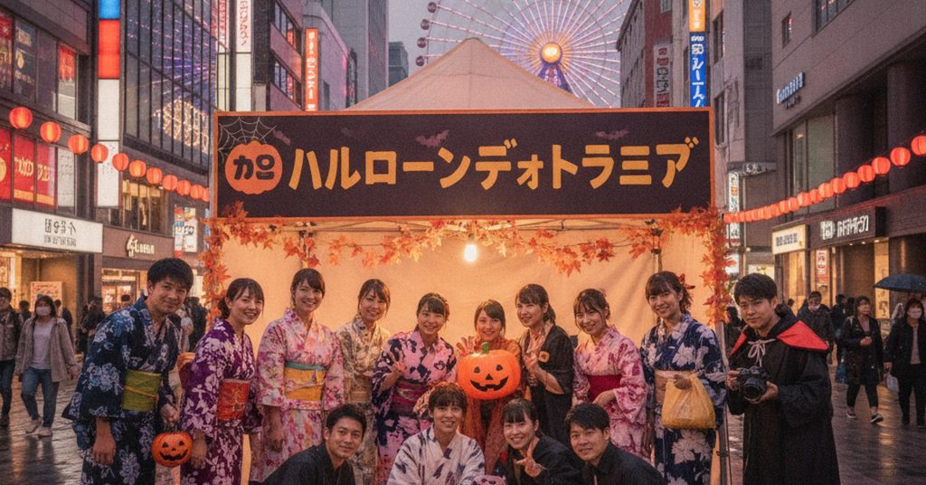 栄に予約不要のハロウィン撮影スタジオ登場